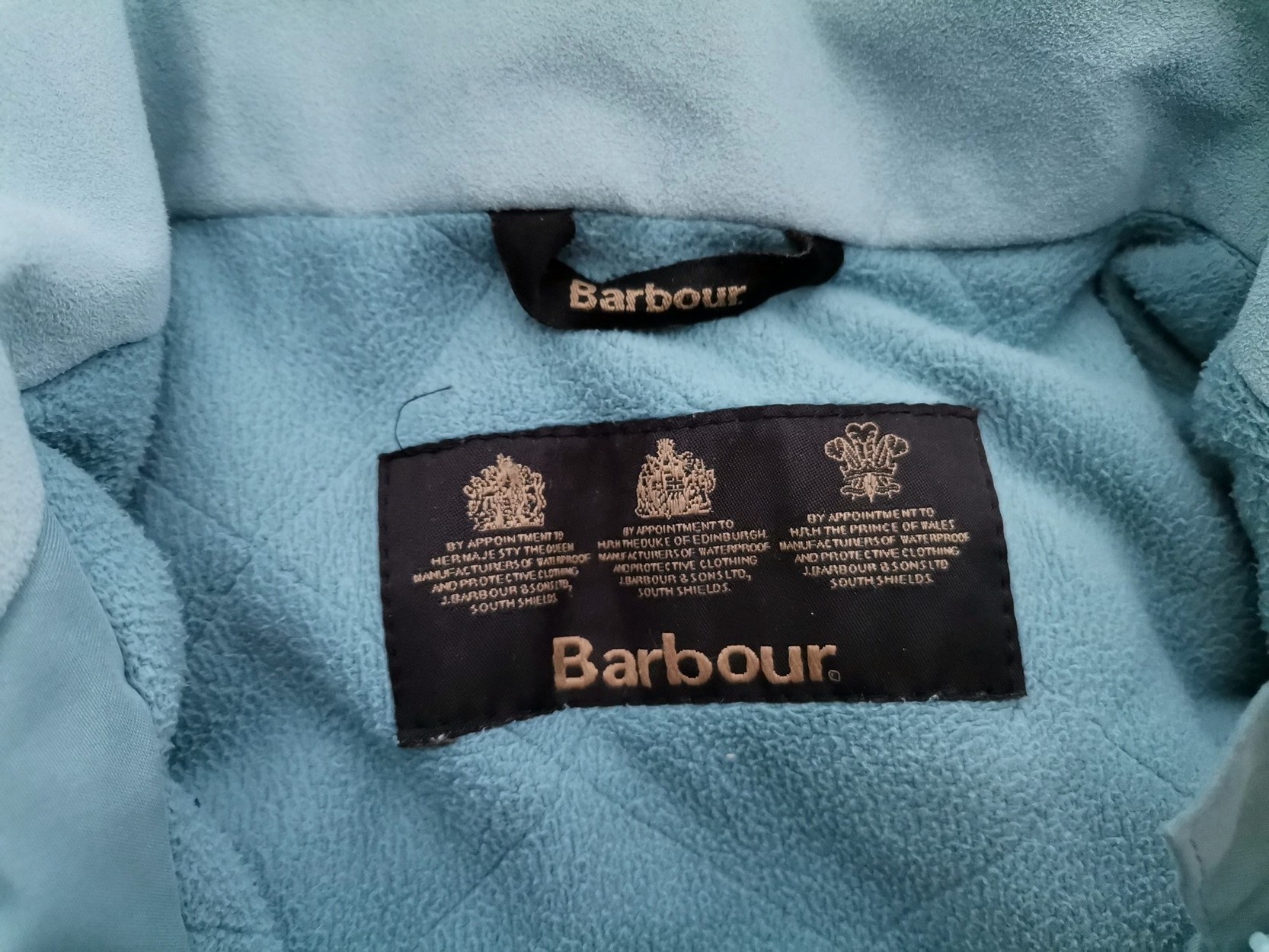 BARBOUR Stl 36 Färg Blå Jacka Långärmad