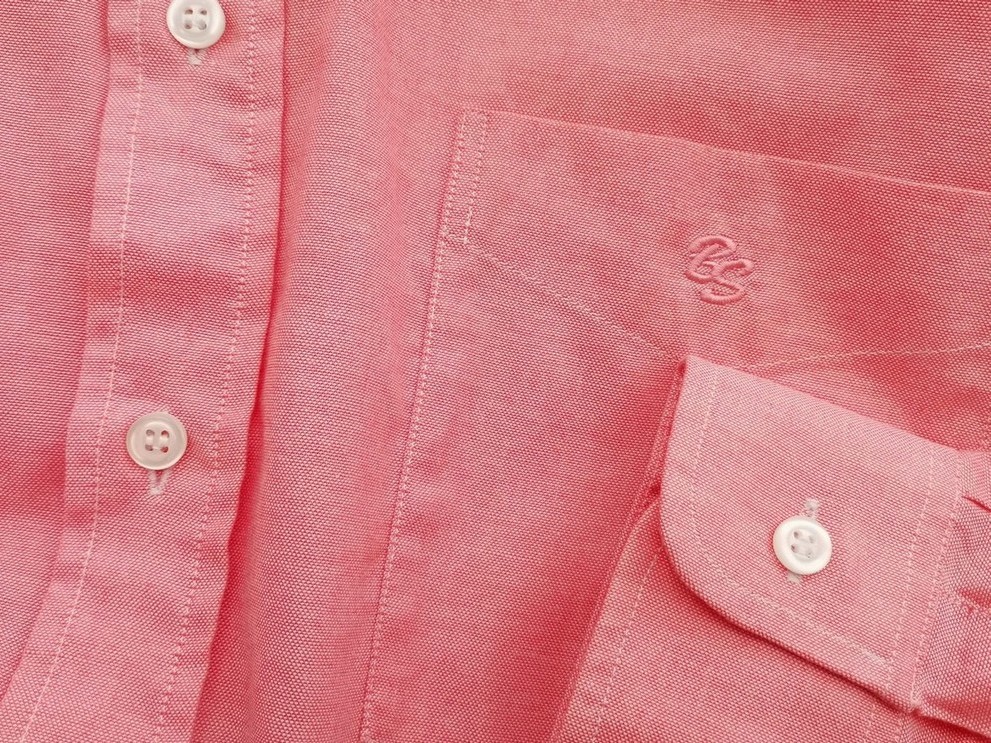 BEN SHERMAN Stl 15.5 (39/40) Färg Rosa Krage Herr Skjorta, elegant Långärmad