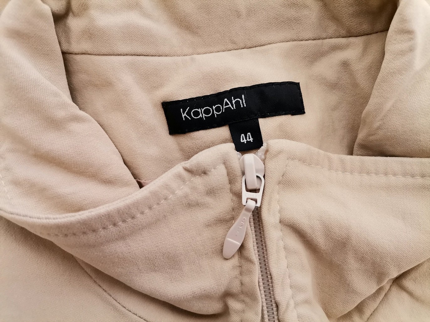 Kappahl Stl 44 Färg Beige Jacka Långärmad Material Viskos