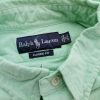 Ralph Lauren Stl 17 (32/33) Färg Mintgrön Krage Herr skjorta, casual Långärmad Material Bomull 100%