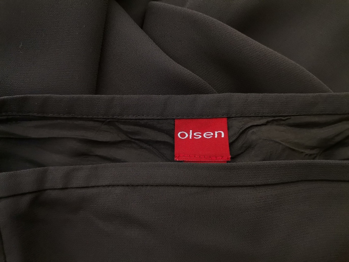 Olsen Stl 42 Färg Brun Eleganta Byxor