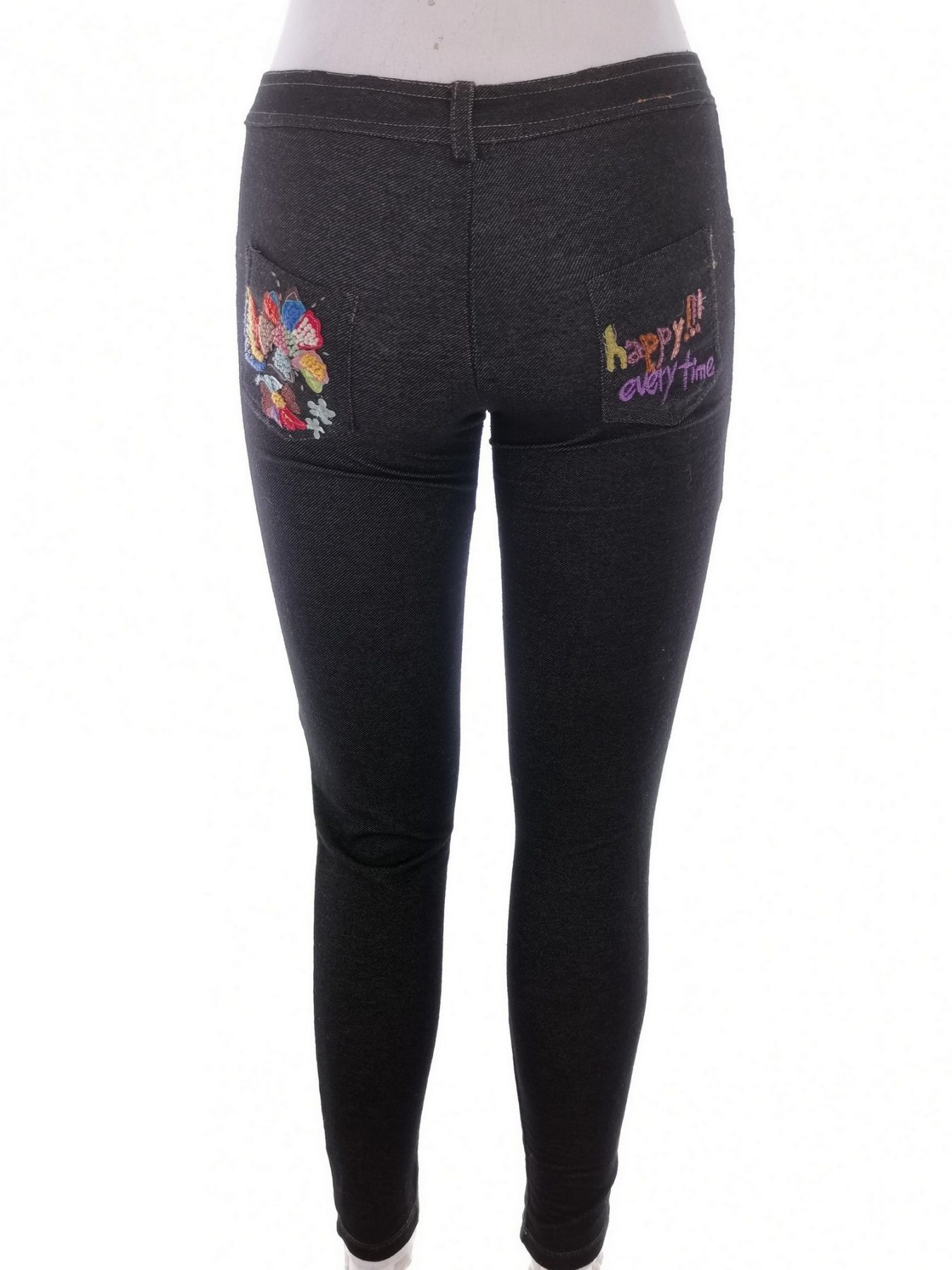 DESIGUAL Stl S/M Färg Marinblå Leggings Material Viskos