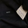 Hugo Boss Stl 98 (L) Färg Marinblå Herr Kavaj Långärmad Material Jungfrulig ull