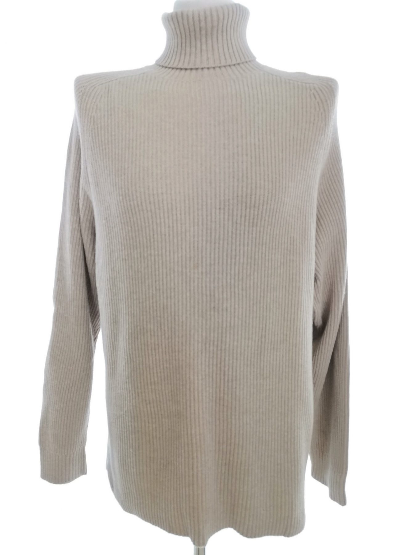 Gap Stl XL Färg Beige Herr Tröja Långärmad Material Bomull 100%