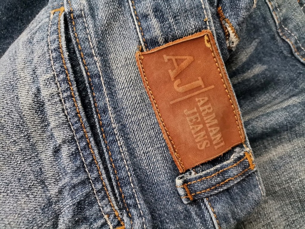 AJ ARMANI JEANS Stl W30 L34 Färg Blå Material Bomull 100%