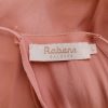 Rabens saloner Stl L Färg Pudrig Rosa V-ringning Blus Ärmlös Material Viskos 100%