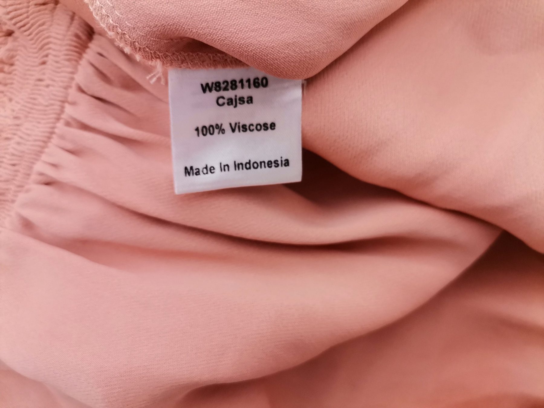 Rabens saloner Stl L Färg Pudrig Rosa V-ringning Blus Ärmlös Material Viskos 100%