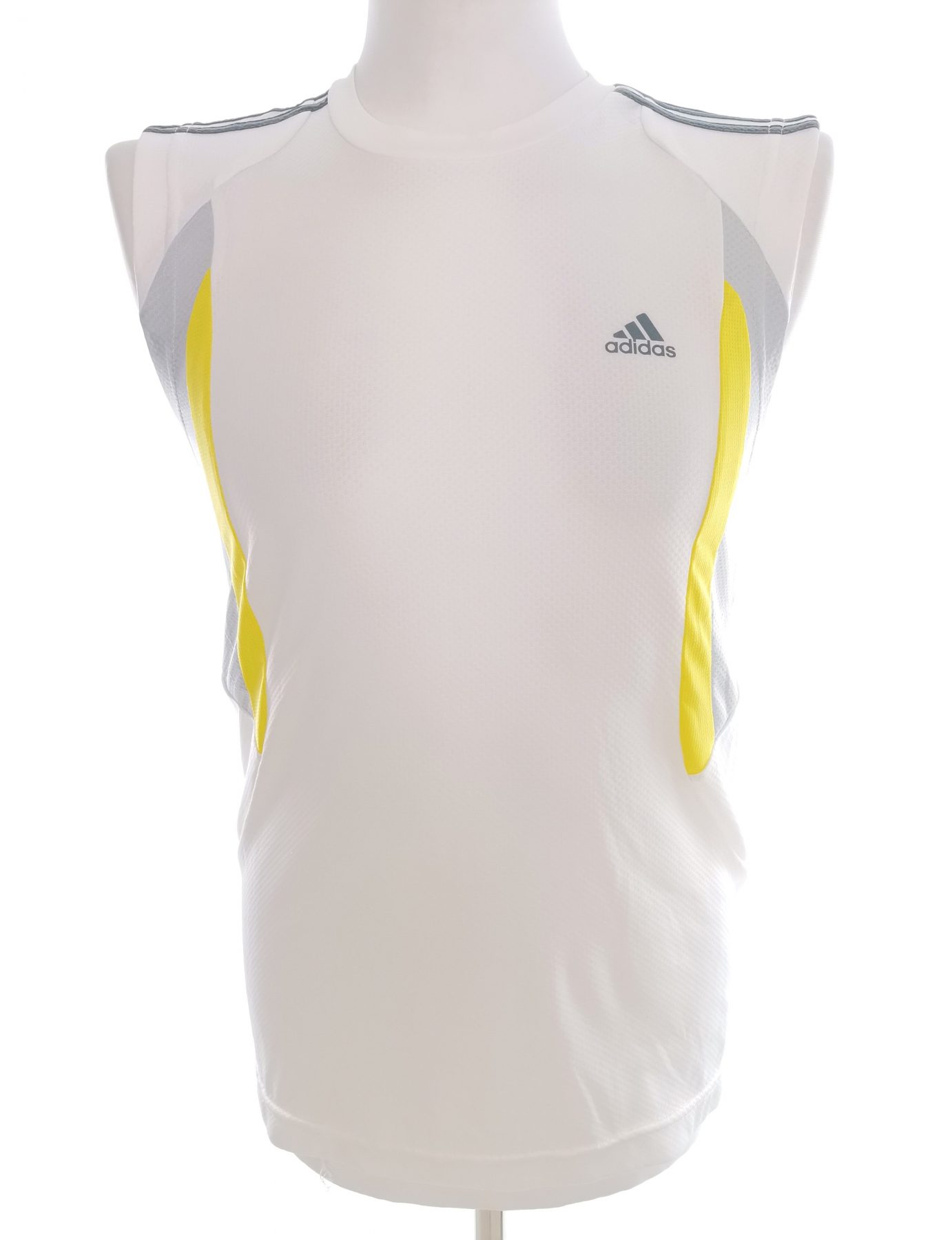 Adidas Stl S Färg Vit Herr T-shirt Ärmlös