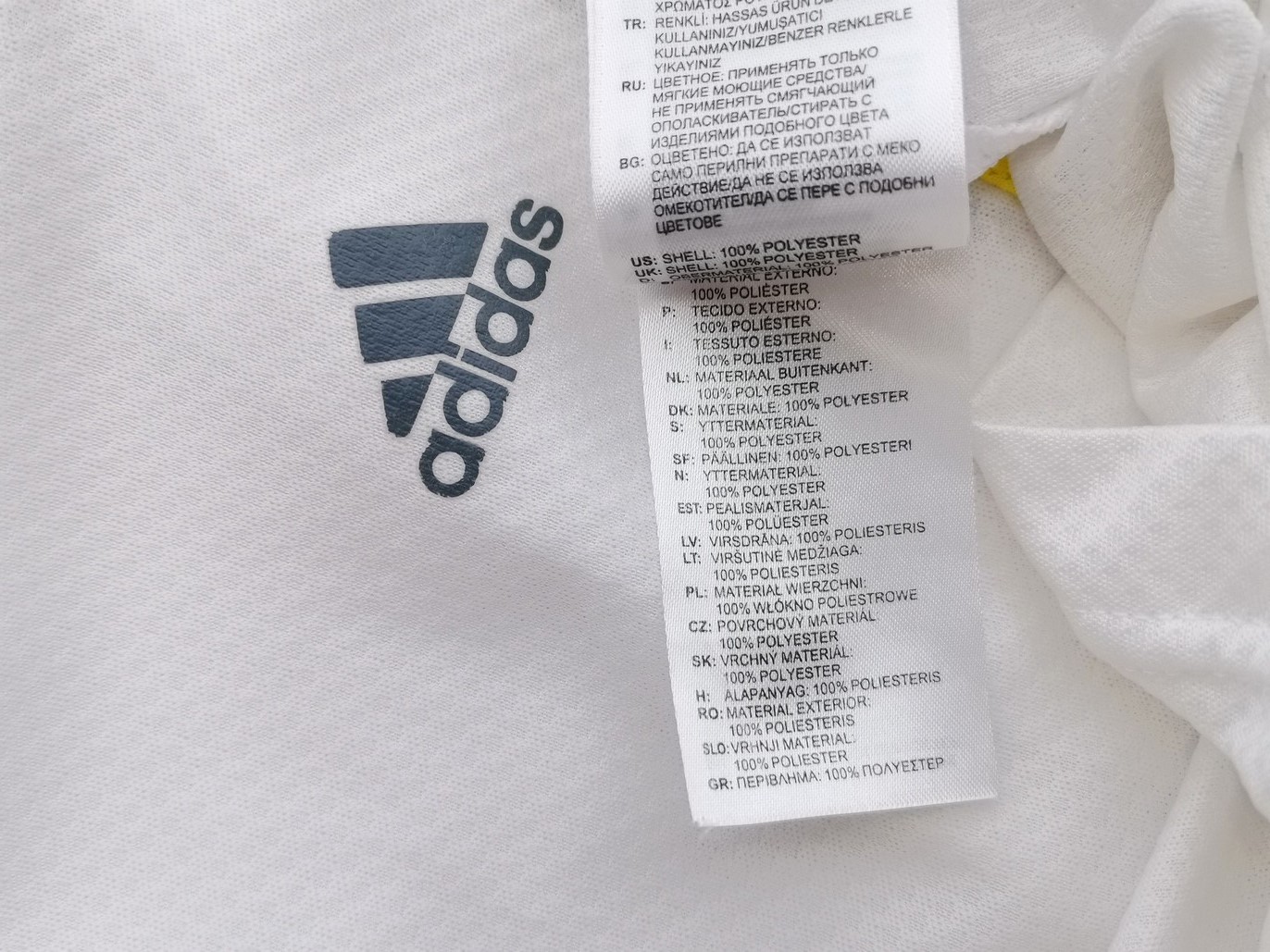 Adidas Stl S Färg Vit Herr T-shirt Ärmlös