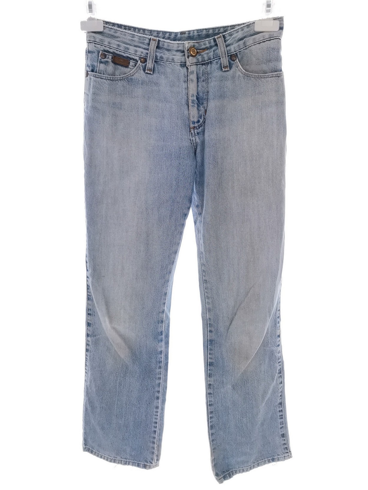 Wrangler Stl W26 L30 Färg Blå Jeans Material Bomull 100%