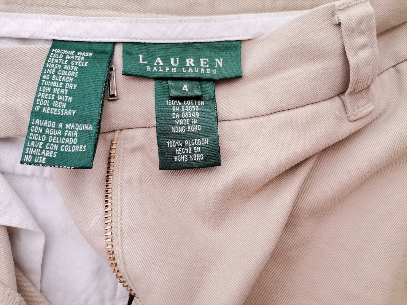 Lauren ralph lauren Stl 4 (XS) Färg Beige Material Bomull 100%