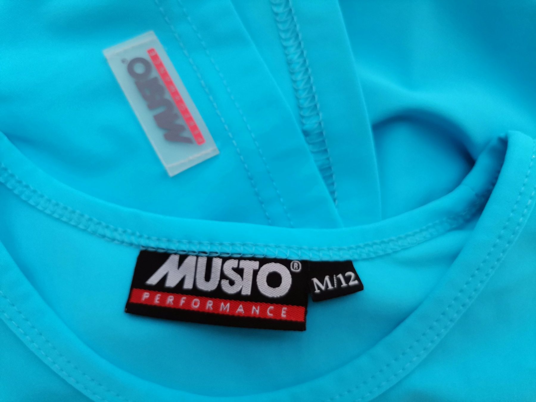 Musto Stl M Färg Blå Rund hals T-shirt Kortärmad