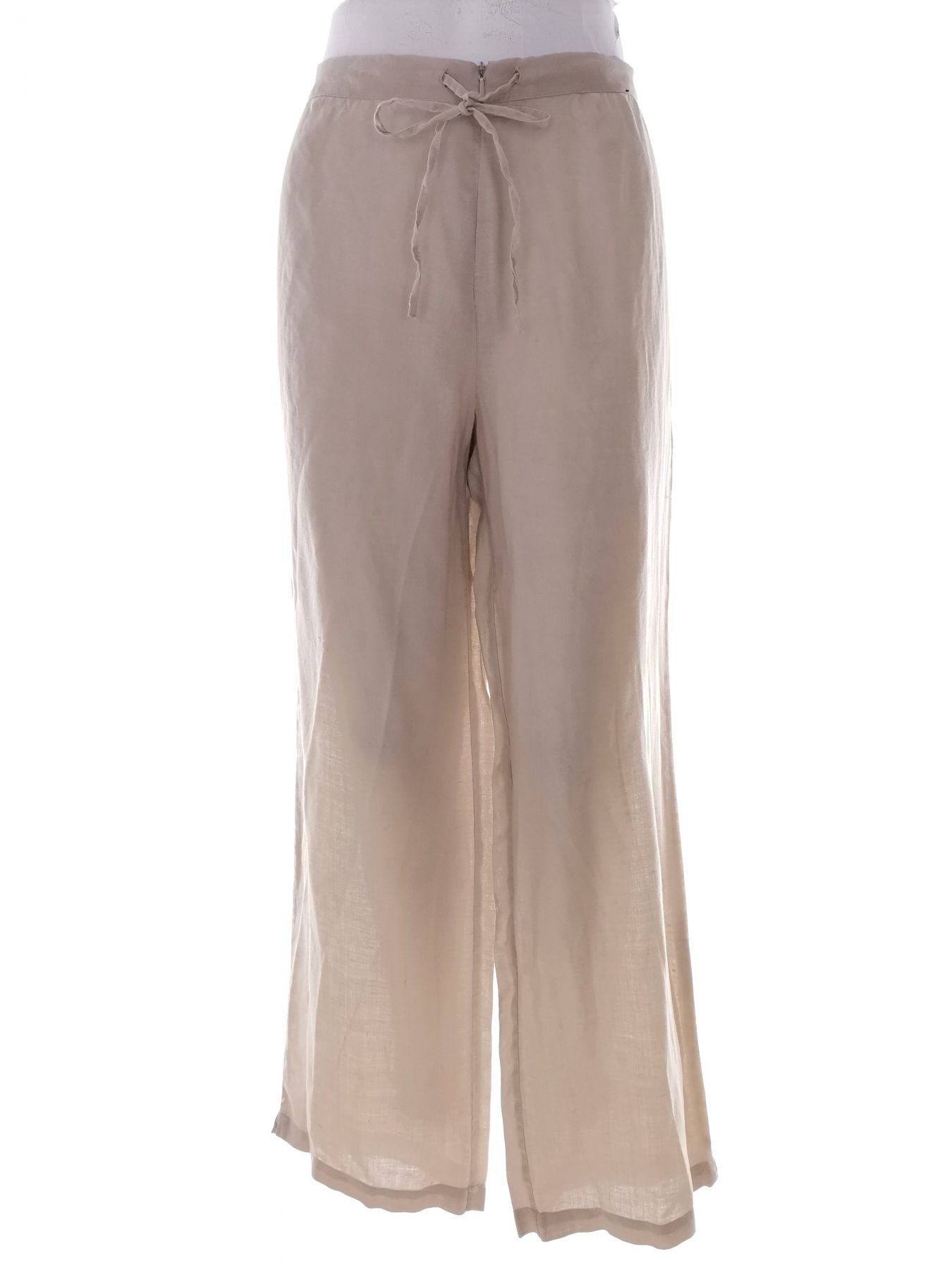 Dunnes stores Stl 12 (40) Färg Beige Casual Byxor Material Ramie