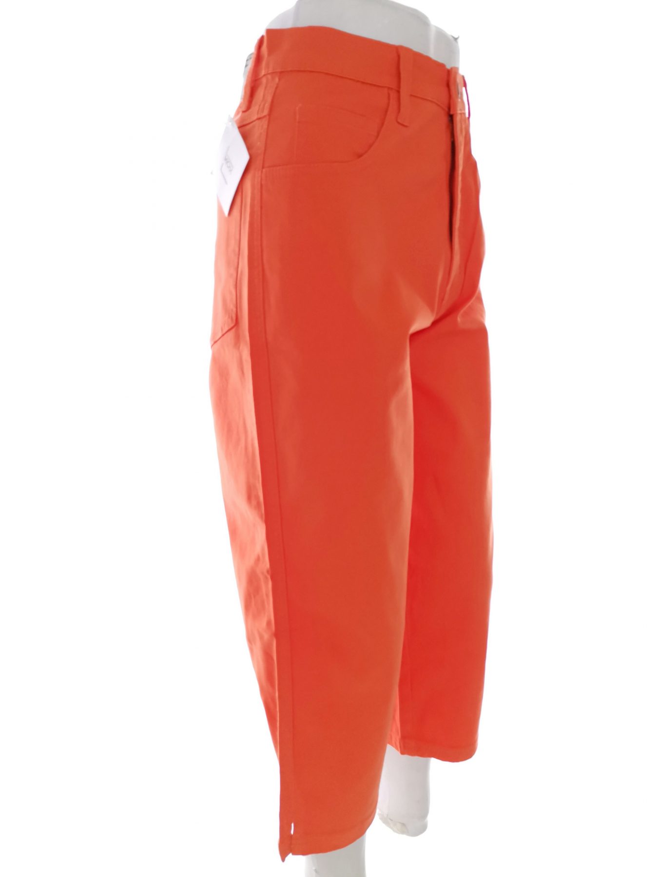 Micha Stl 38 Färg Orange Capribyxor Material Bomull