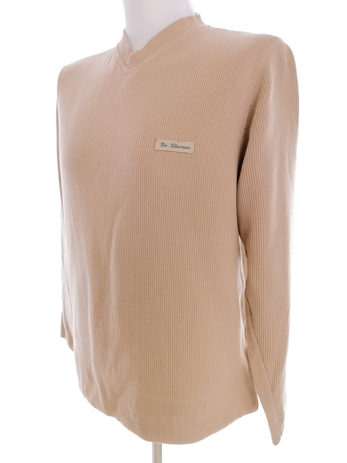 BEN SHERMAN Stl 2 (M) Färg Beige Herr Tröja Långärmad Material Bomull