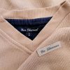 BEN SHERMAN Stl 2 (M) Färg Beige Herr Tröja Långärmad Material Bomull