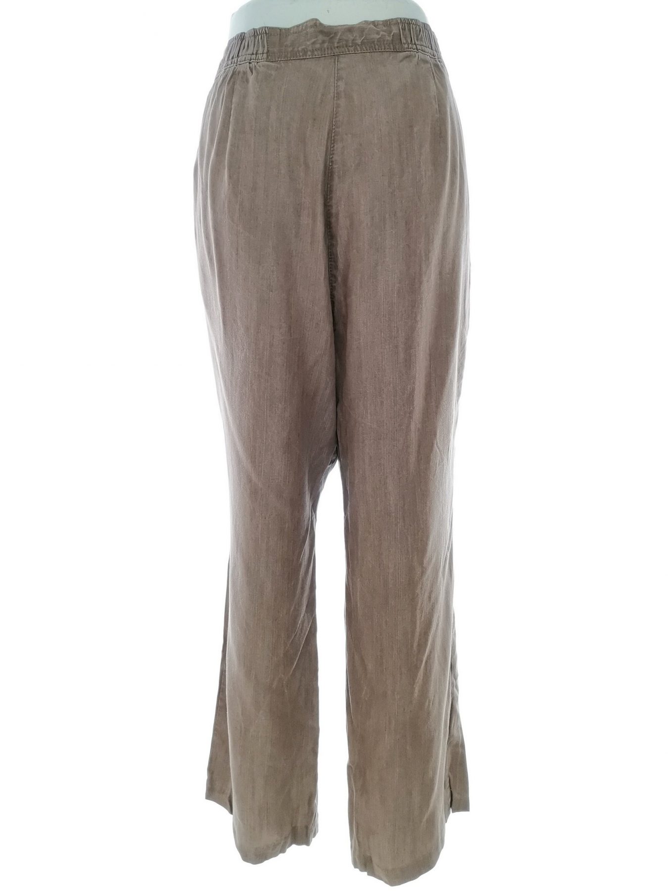 Classic Stl 16 (44) Färg Beige Casual Byxor Material Lyocell 100%