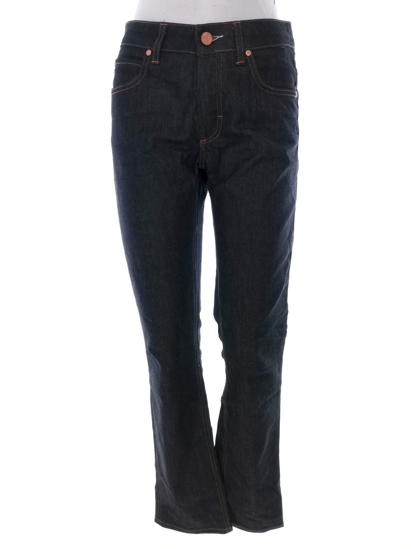 ACNE Stl W29 L34 Färg Marinblå Jeans Material Bomull