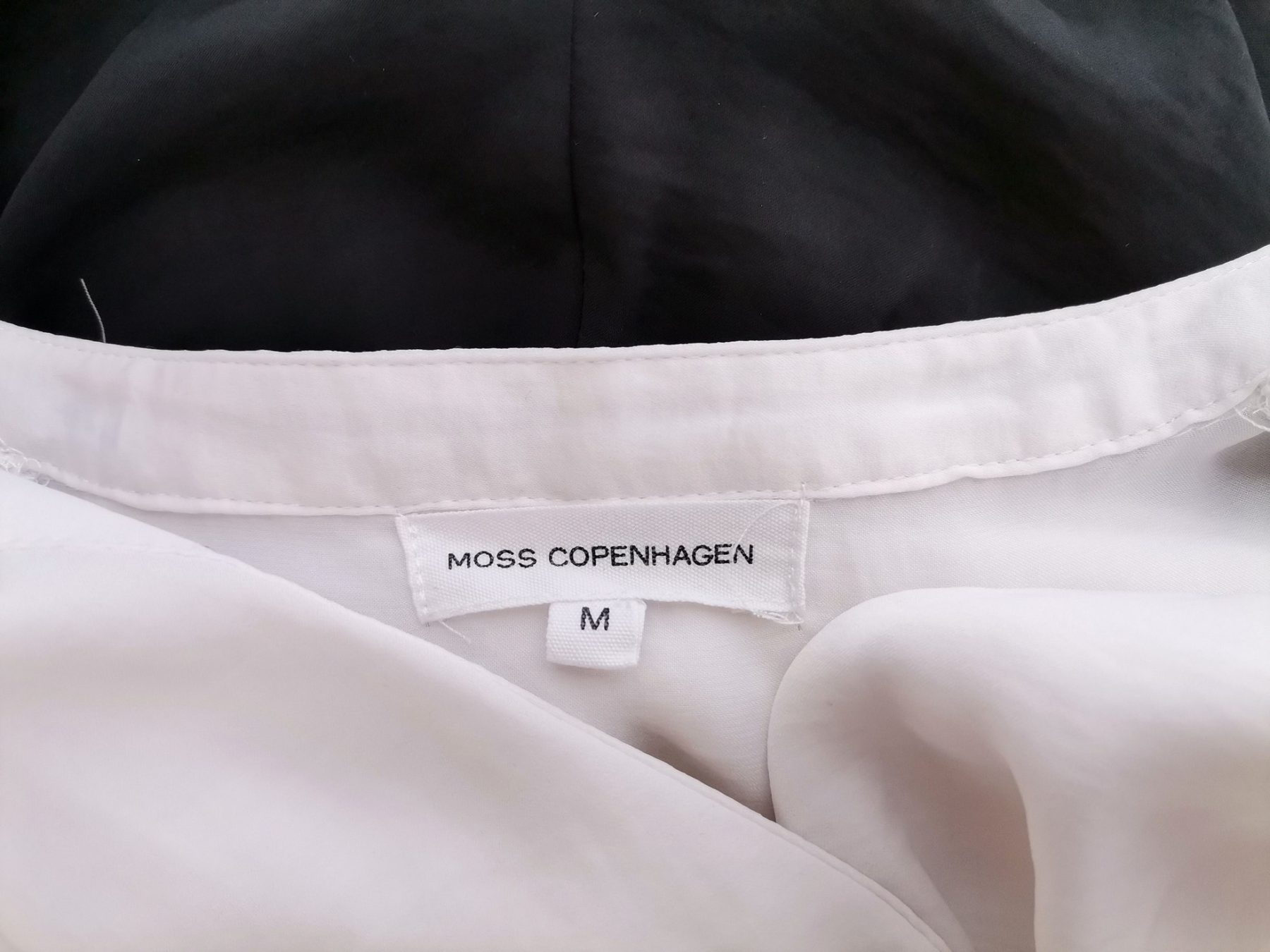 Moss Copenhagen Stl M/L Färg Elfenben Hängselbyxor Långärmad