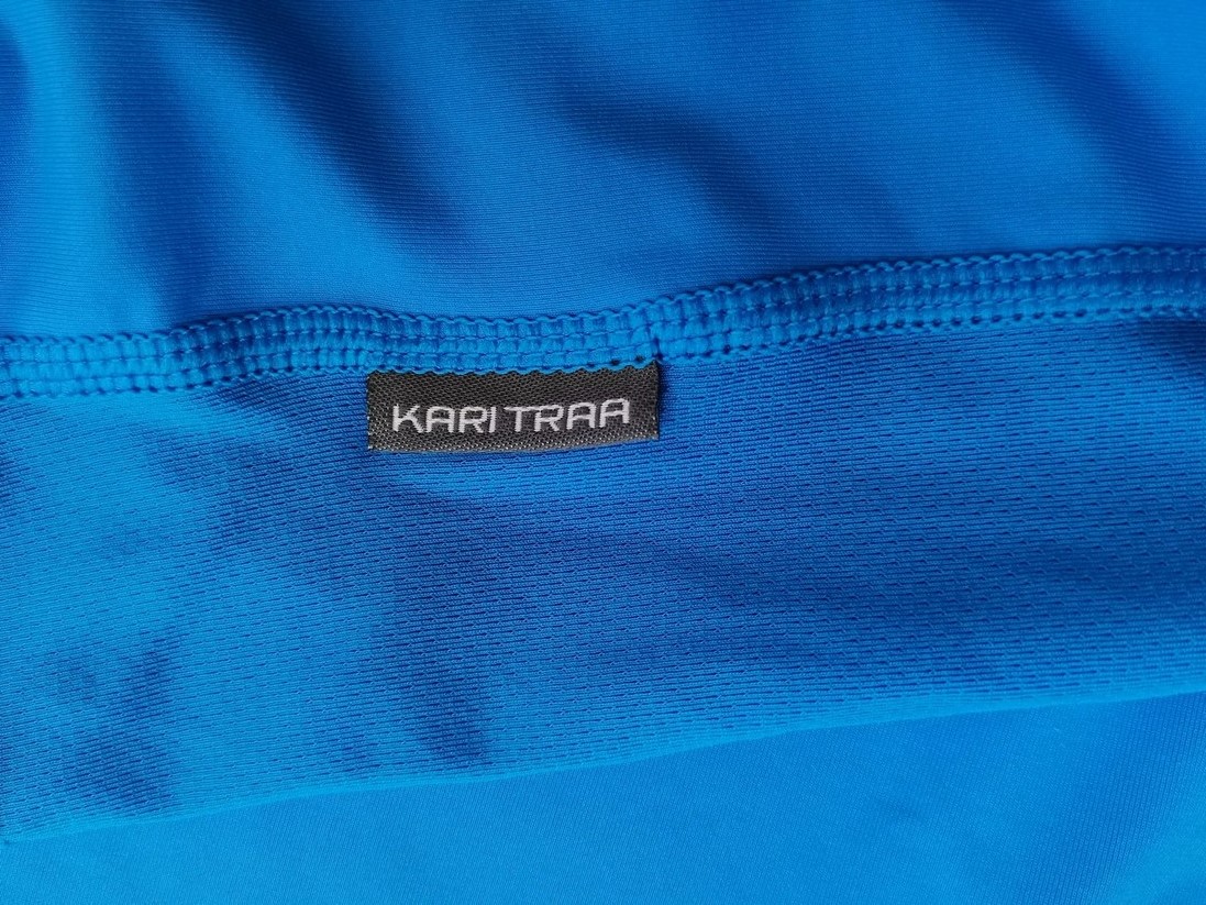 Kari Traa Stl S Färg Blå Rund hals T-shirt Kortärmad