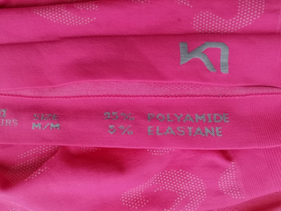 Kari Traa Stl M Färg Rosa Rund urringning Blus Ärmlös