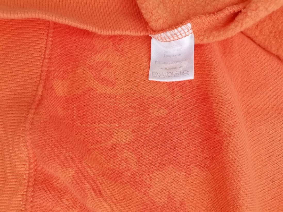 Kari Traa Stl S Färg Orange Sweatshirt med Dragkedja Långärmad Material Bomull