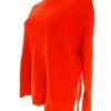 Karen MILLEN Stl M Färg Orange Mock turtle Tröja Långärmad Material Viskos