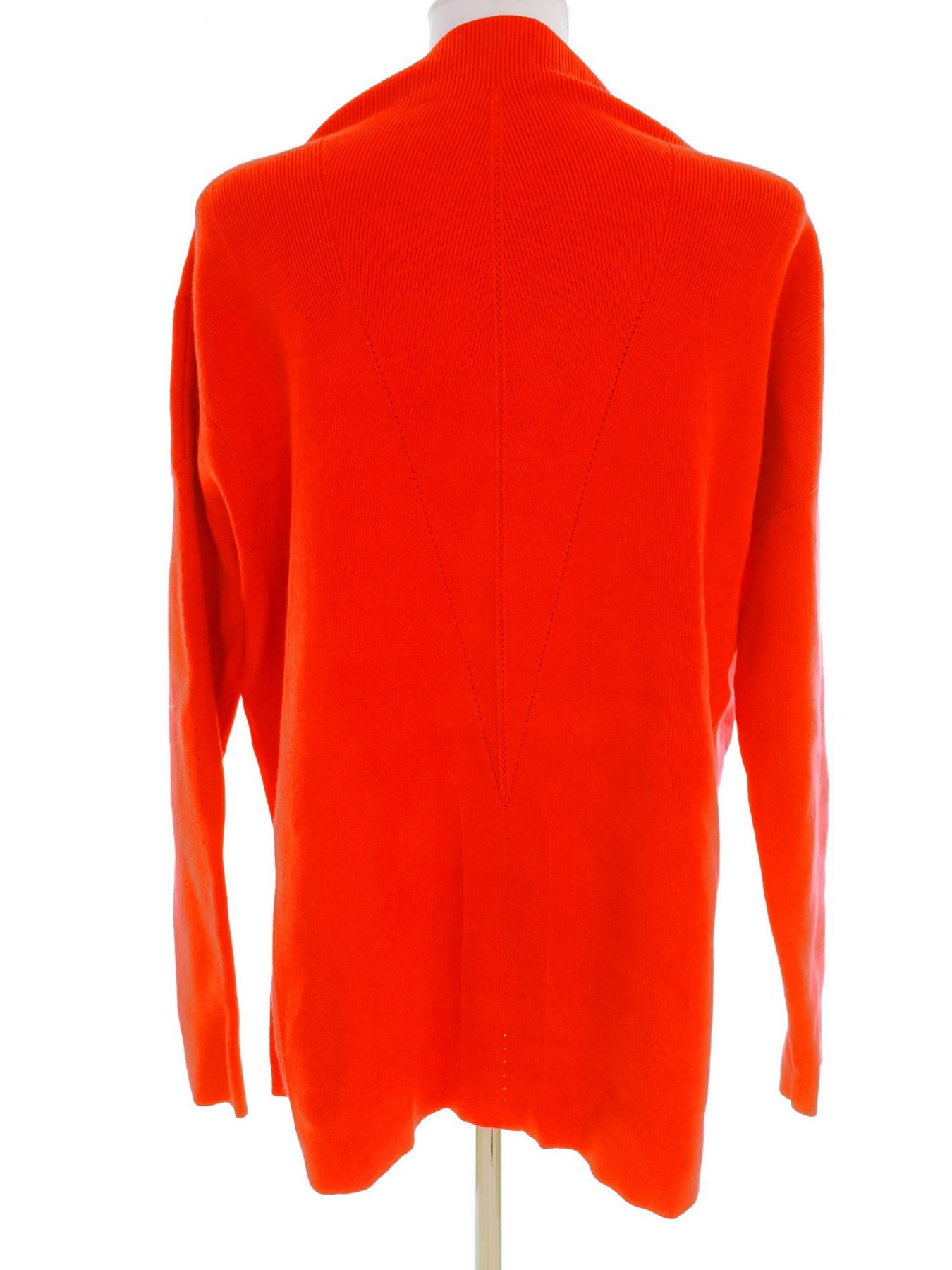 Karen MILLEN Stl M Färg Orange Mock turtle Tröja Långärmad Material Viskos