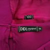 DIDI Stl XL Färg Fuchsia Rund urringning Blus Långärmad Material Viskos 100%