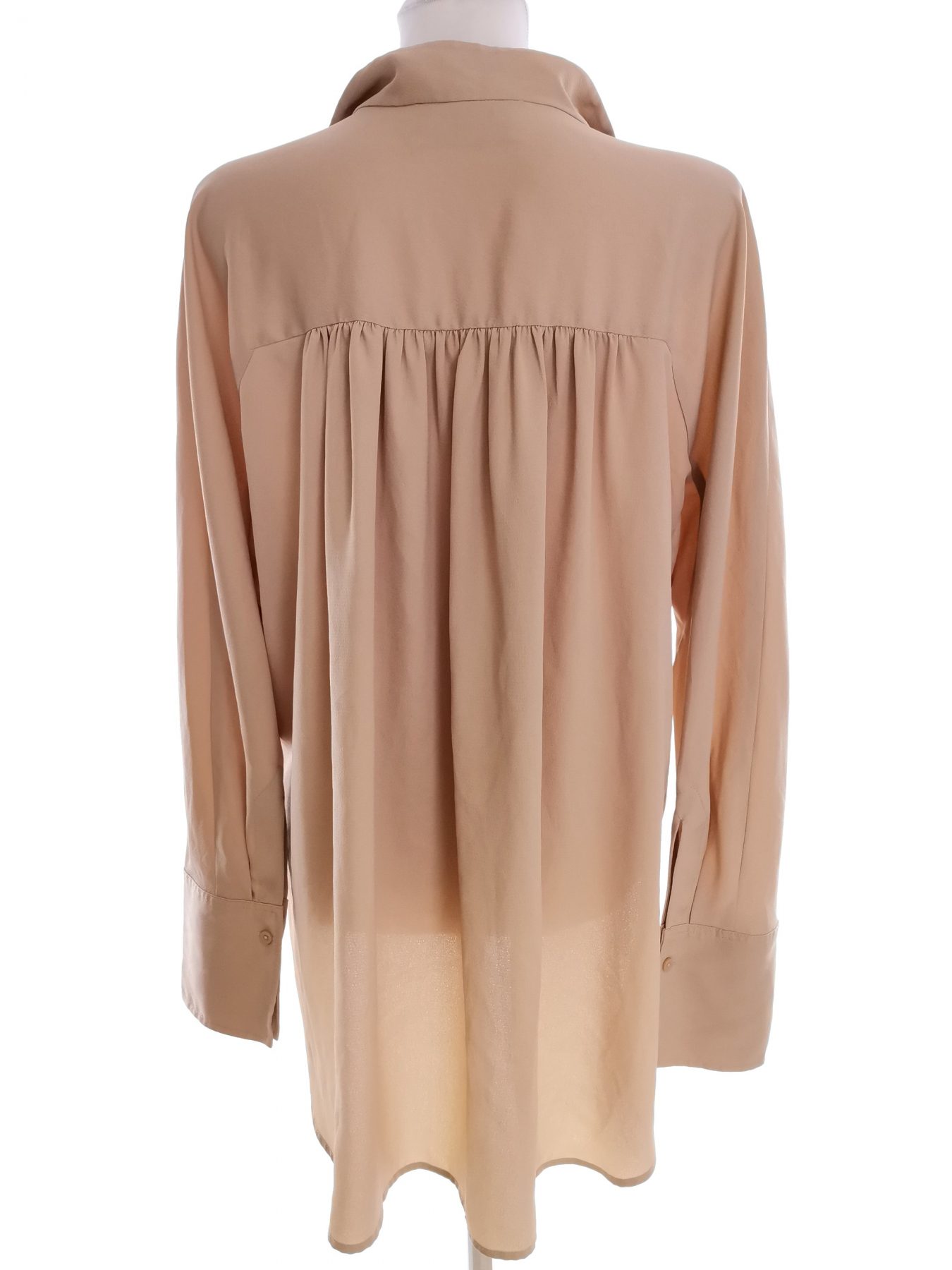 BY MALENE BIRGER Stl 38 Färg Beige Krage Blus Långärmad