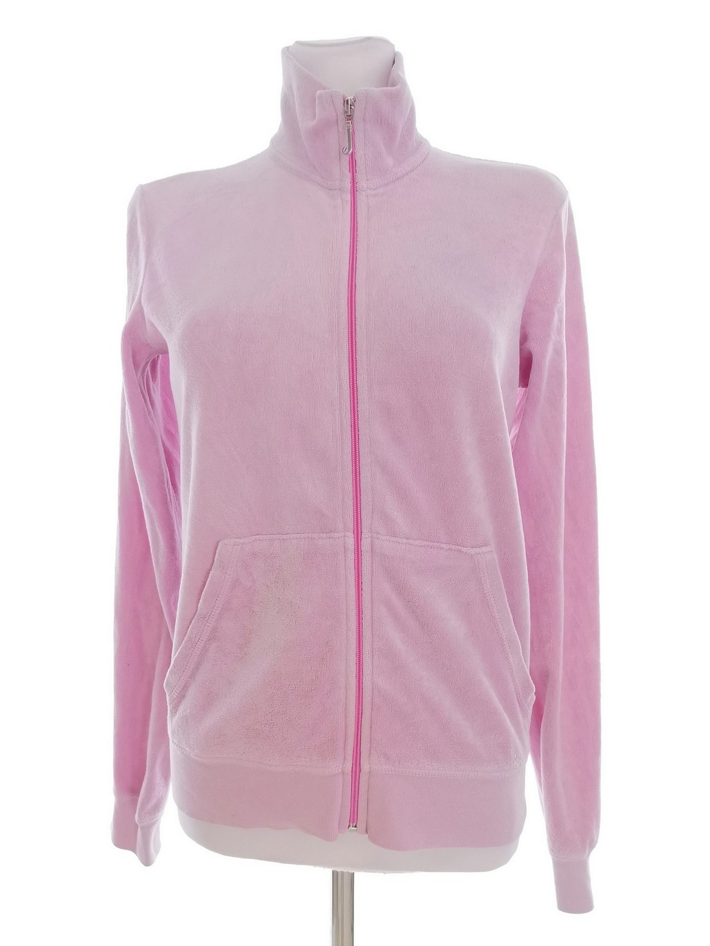 Juicy couture Stl L Färg Rosa Sweatshirt med Dragkedja Långärmad Material Bomull