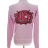 Juicy couture Stl L Färg Rosa Sweatshirt med Dragkedja Långärmad Material Bomull