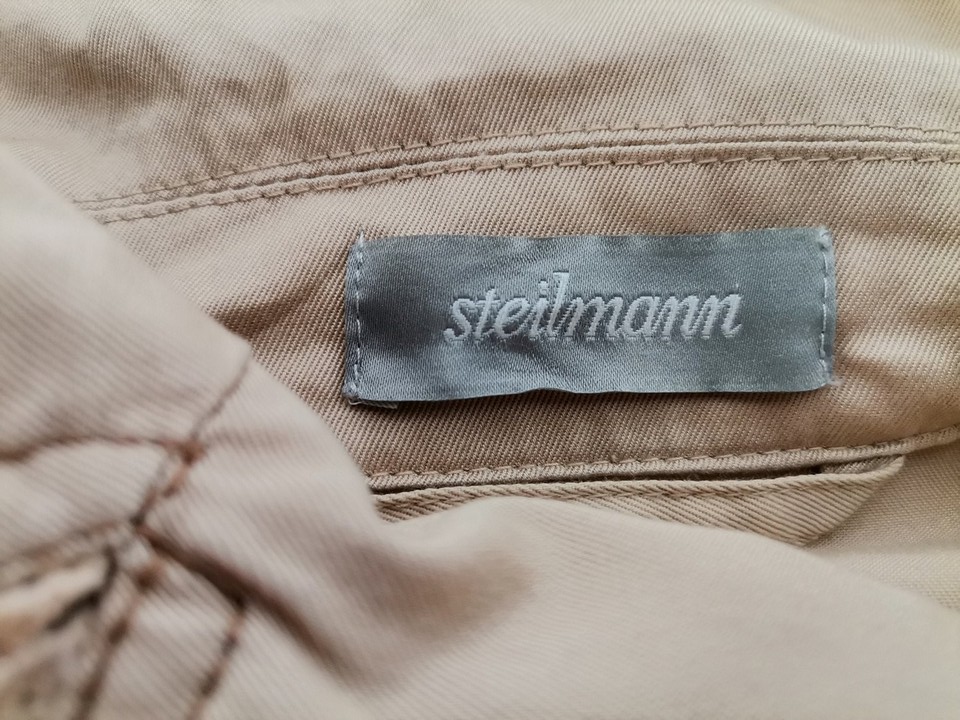 Steilmann Stl 38 Färg Beige Kappa Långärmad Material Bomull 100%