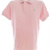 Polo Ralph Lauren Stl XL Färg Rosa Krage Herr Polo Kortärmad Material Bomull 100%