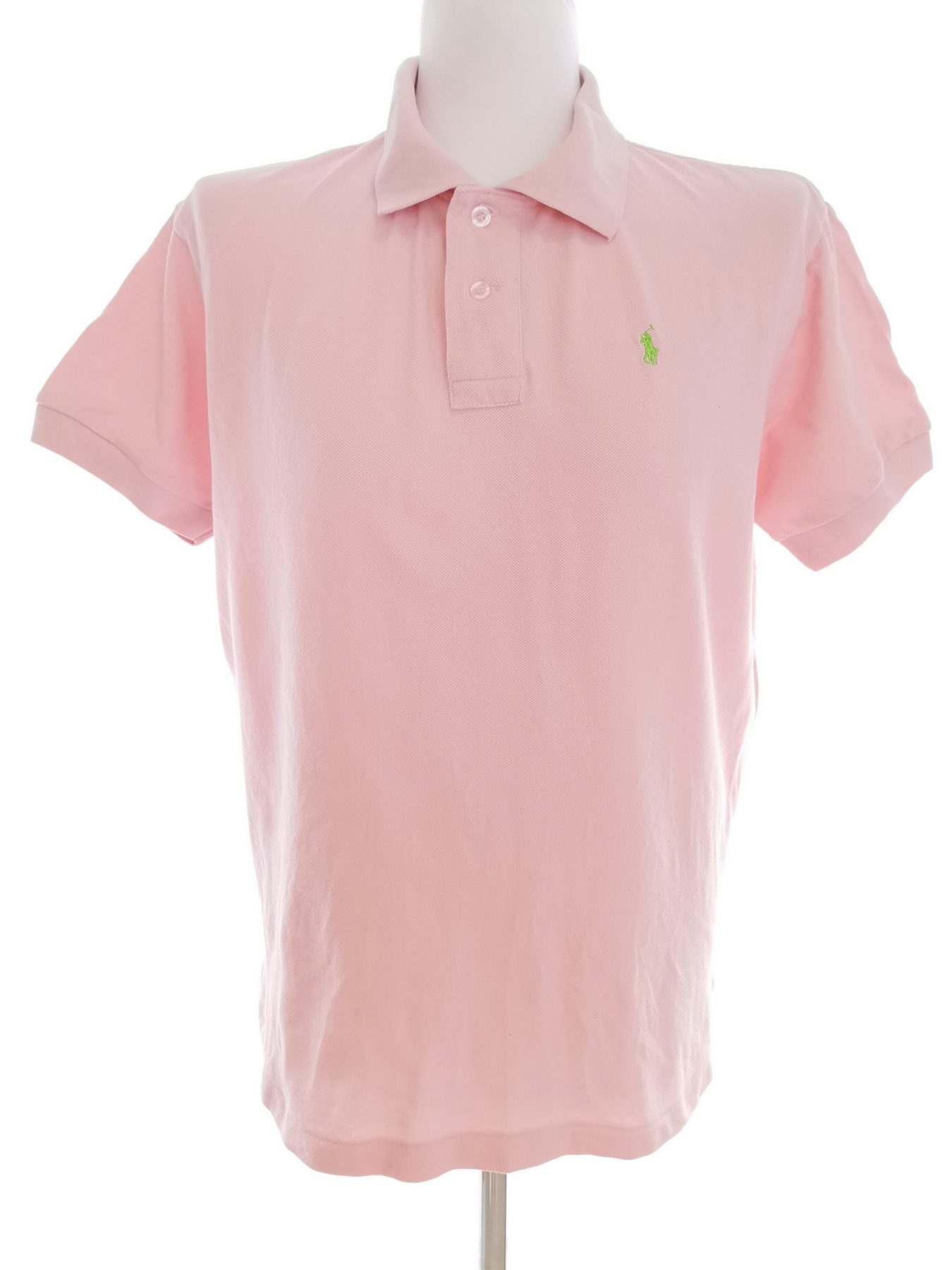 Polo Ralph Lauren Stl XL Färg Rosa Krage Herr Polo Kortärmad Material Bomull 100%