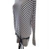 BY MALENE BIRGER Stl L Färg Marinblå Ränder Rund urringning Tunika blus Långärmad Material Tencel 100%