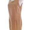 Dorothy perkins Stl 12 (38) Färg Beige Rund urringning Raka Klänningen Ärmlös Knälängd Material Lammull 100%