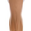 Dorothy perkins Stl 12 (38) Färg Beige Rund urringning Raka Klänningen Ärmlös Knälängd Material Lammull 100%