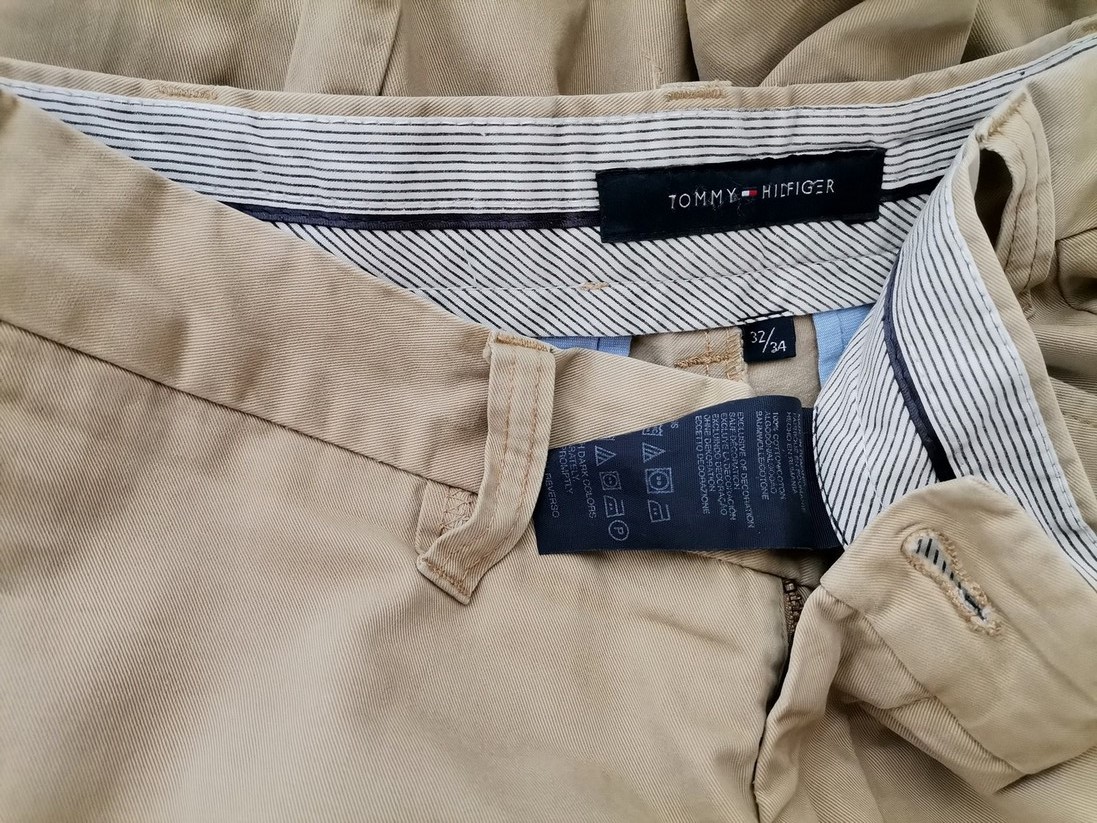 Tommy hilfiger Stl W32 L34 (M) Färg Beige Material Bomull 100%