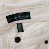 Lauren ralph lauren Stl 10 (38) Färg Elfenben Casual Byxor Material Bomull