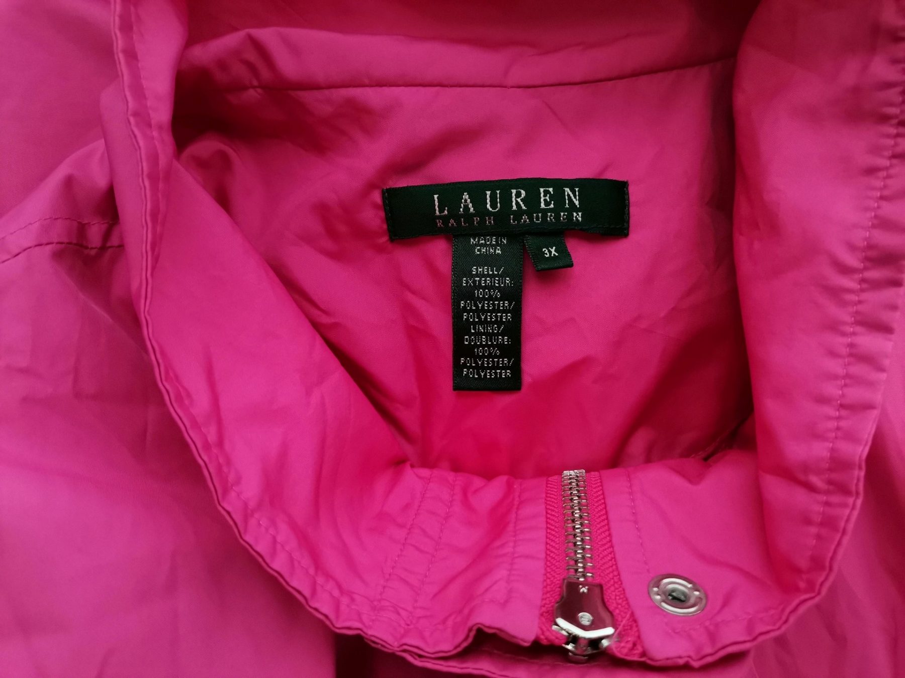 Lauren ralph lauren Stl 3XL Färg Rosa Kappa Långärmad