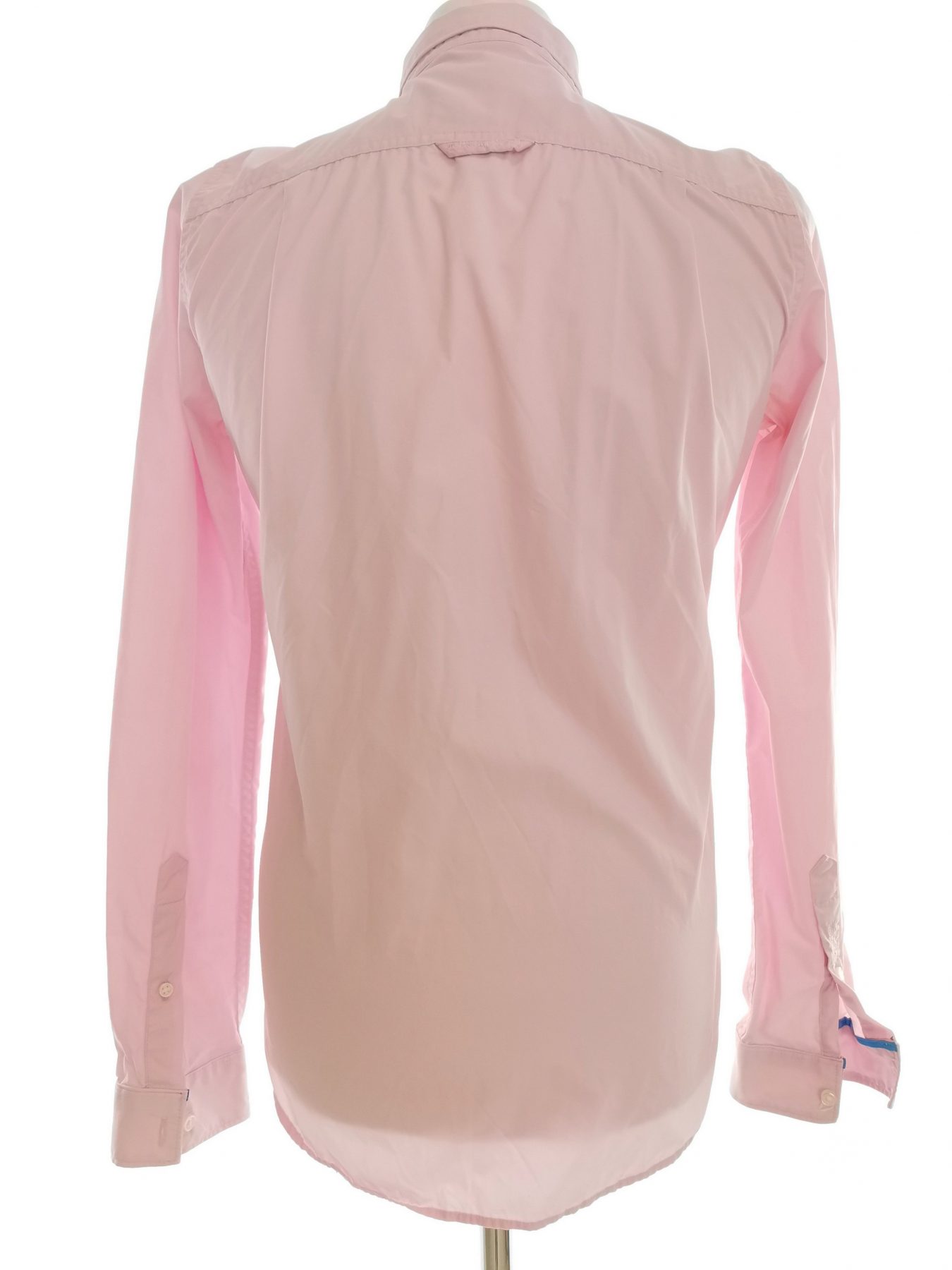 Superdry Stl S Färg Rosa Krage Herr skjorta, casual Långärmad Material Bomull 100%