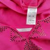 Marks&spencer Stl 16 (44) Färg Rosa Split Crew Neck Tunika blus ärm 3/4 Material Lin