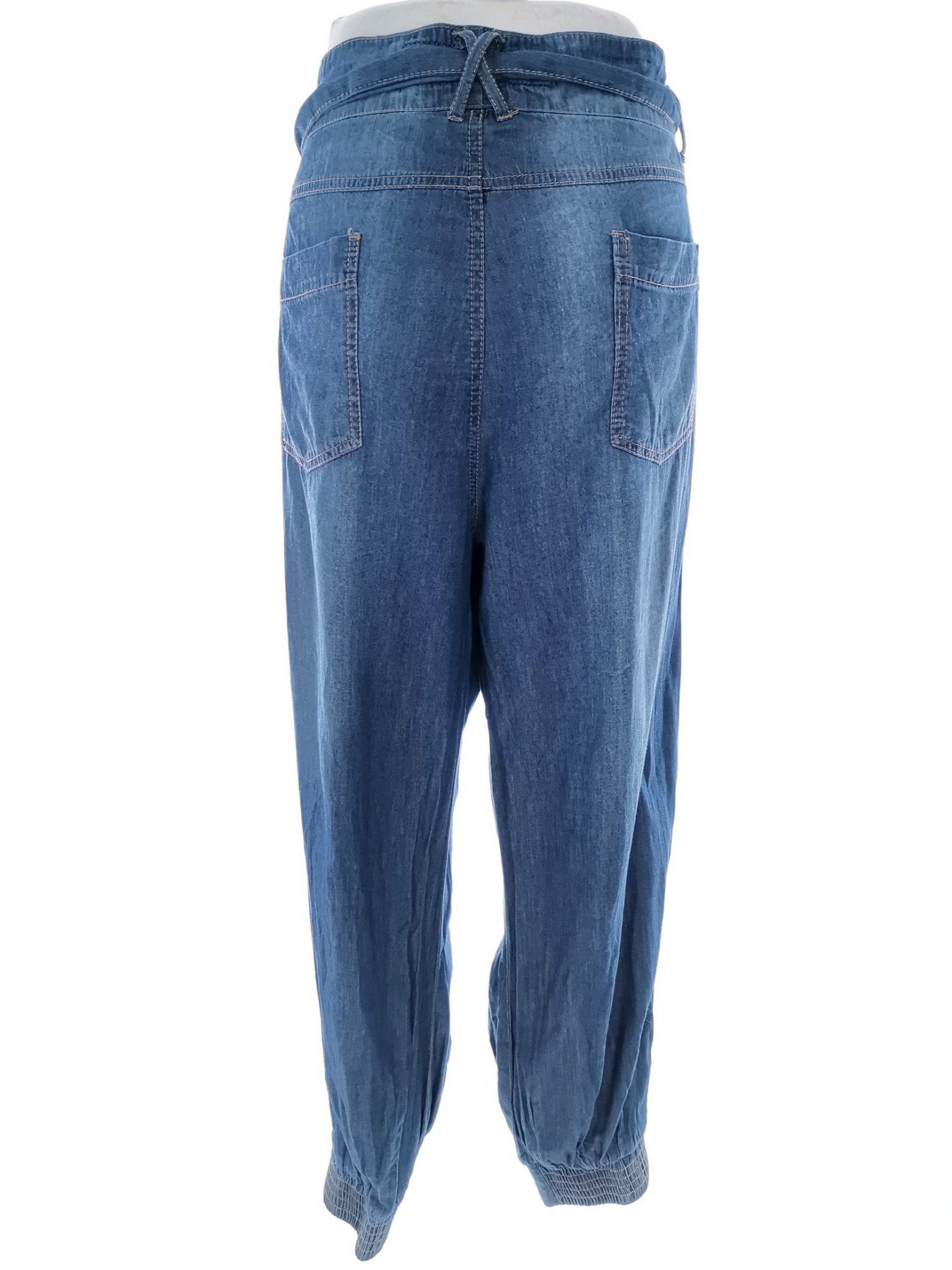 Denim Co. Stl 16 (42) Färg Blå Casual Byxor Material Bomull 100%