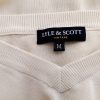 Lyle & Scott Stl M Färg Elfenben Herr Tröja Långärmad