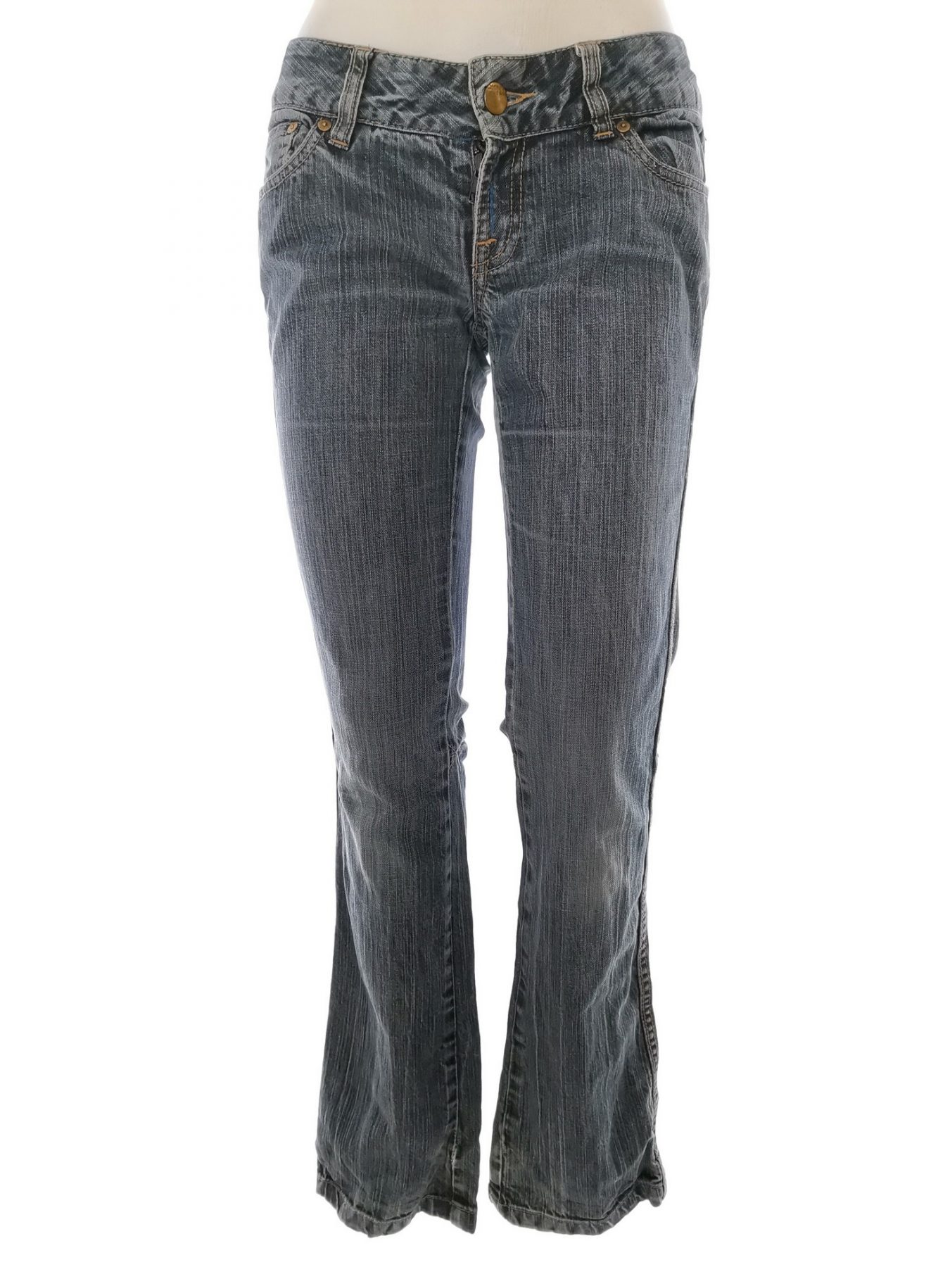 Dkny Jeans Stl 27 Färg Blå Jeans Material Bomull