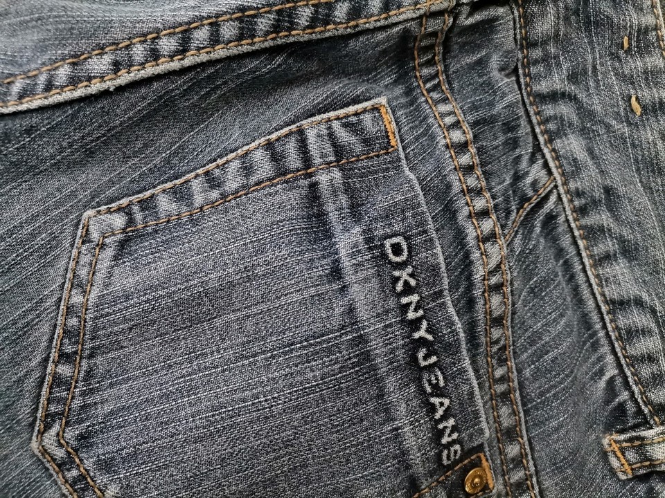 Dkny Jeans Stl 27 Färg Blå Jeans Material Bomull