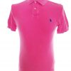 Polo Ralph Lauren Stl M Färg Rosa Krage Herr Polo Kortärmad Material Bomull 100%