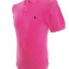 Polo Ralph Lauren Stl M Färg Rosa Krage Herr Polo Kortärmad Material Bomull 100%