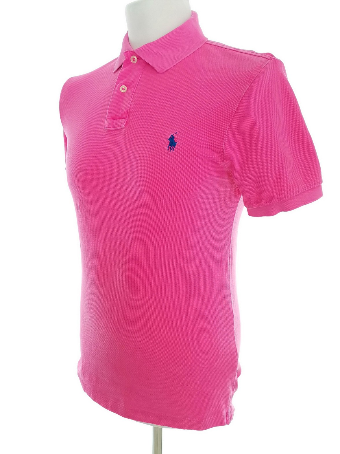 Polo Ralph Lauren Stl M Färg Rosa Krage Herr Polo Kortärmad Material Bomull 100%